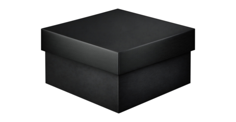 3D packaging box mockup smart home device box sleek futuristic design cool lighting modern tone angled camera, Realistic Photo