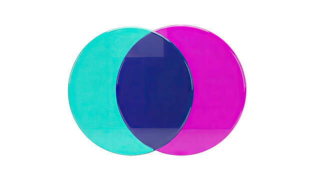 Interlocking Translucent Circles