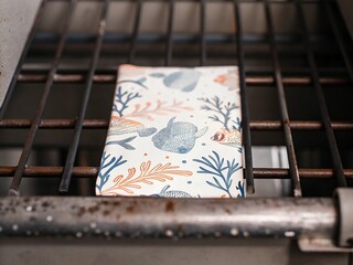 old book on the wooden table