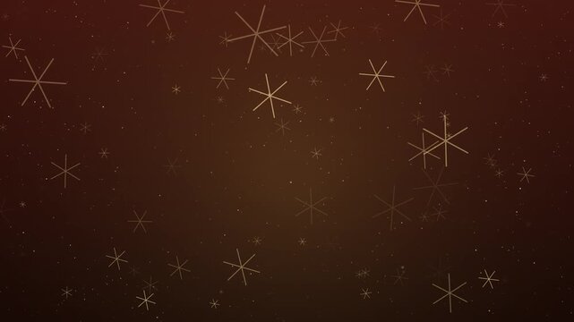 Gentle snowfall creates a serene winter atmosphere