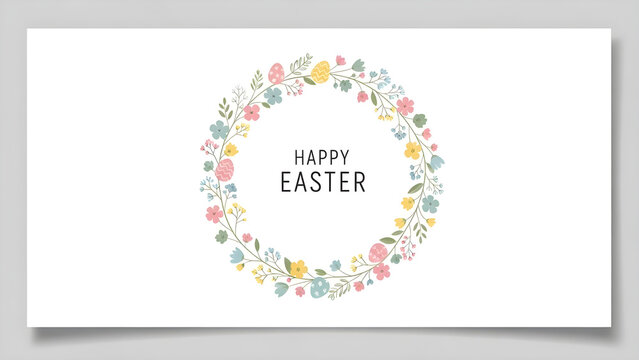 happy easter card