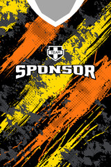 Fototapeta premium abstract grunge pattern for sports jersey design