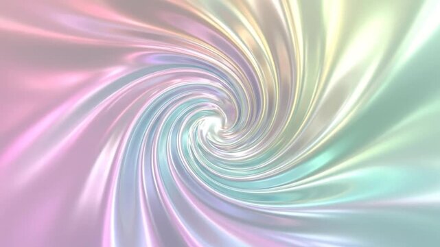 A mesmerizing swirl of iridescent colors, creating an abstract, flowing, glossy visual effect