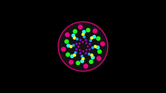 Abstract 3D Rotating Spin Loop