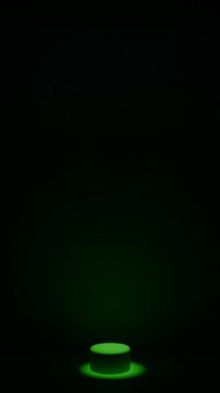 Advertising Stage Product Showcase - Warm Spotlight Background Loop