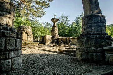 Cmentarz z pierwszej wojny światowej, żołnierz, krzyż, śmieć, nagrobek, poległy, upamiętnienie 