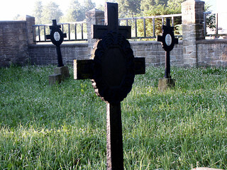 Cmentarz z pierwszej wojny światowej, żołnierz, krzyż, śmieć, nagrobek, poległy, upamiętnienie 