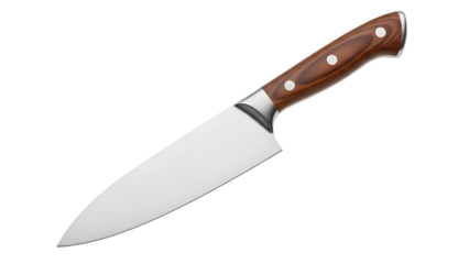 Kitchen Knife with Wooden Handle