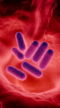 Lactobacillus Bacteria Colony - Probiotic Microorganisms