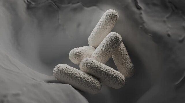 Lactobacillus Bacteria Colony - Probiotic Microorganisms