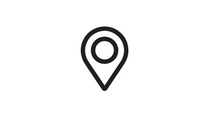 Vector Map Marker Icon For Location And Navigation Concepts