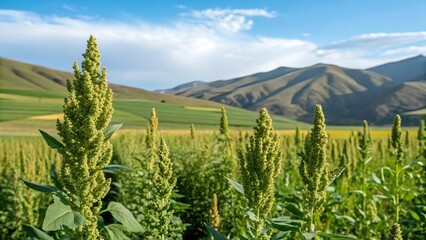 Quinoa plantation