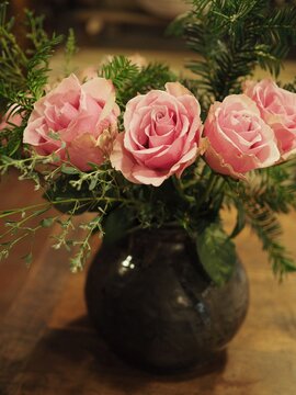 Rosen in einer Vase
