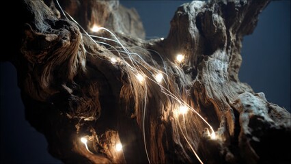 Enchanted Wood with Fairy Lights