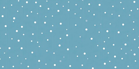 Blue background with scattered white dots of varying sizes, creating a simple, abstract pattern