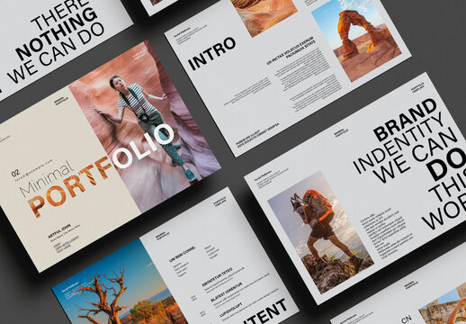 Minimal Portfolio Layout