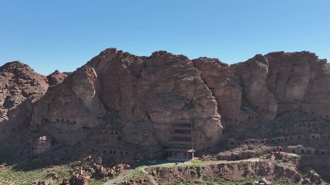 Ancient Cliff Dwellings of Dunhuang, Gansu Province, China