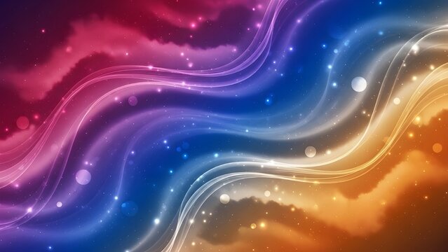Espectro abstracto: un fondo et&eacute;reo y abstracto con una fascinante mezcla de vibrantes tonos rojos, azules y amarillos.
 Los colores crean una interacci&oacute;n armoniosa pero din&aacute;mica de luces y sombras.