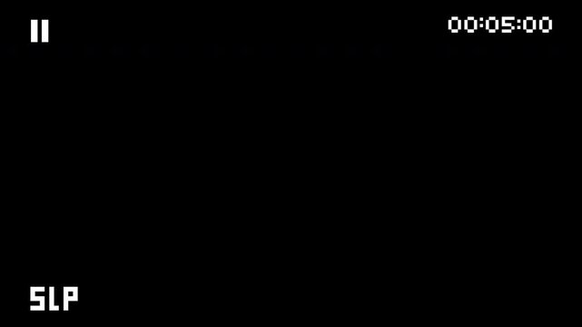 Pausing vhs ideal for videos teaching how to record, edit, or livestream content. Versatile for tech tutorials and educational presentations. Great for content creators.