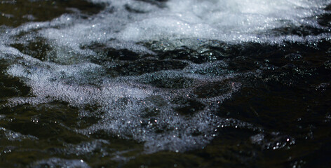 Gran Canaria, moving water, rainwater is feeding the small streams and cascades in Winter after storms © Tamara Kulikova