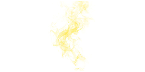 Vibrant golden yellow smoke texture on a deep black background abstract vapor rising swirling gracefully ethereal glow
