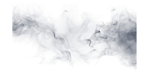 Dark mysterious smoke gracefully swirling dramatic ethereal vapor on black Subtle fog texture for...