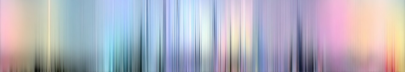 Obraz premium Vertical, blurry gradient of colors including pale blue, pink, yellow, and lavender