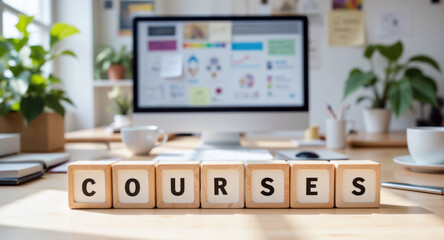 Online courses for continuing education and career advancement with elearning enrollment, supporting remote study schedules, knowledge acquisition and exam preparation for adult education goals