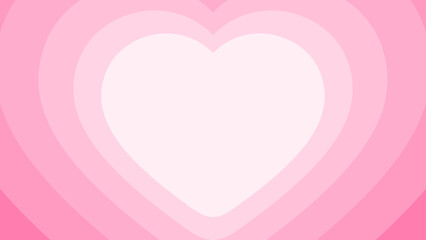 Pink love background vector, suitable for Valentine's Day