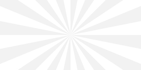 Obraz premium Minimal sunrise radiate striped wave geometric circus light Colorful sun rays sunburst pattern background. Sunburst background vector illustration pattern beam rays.