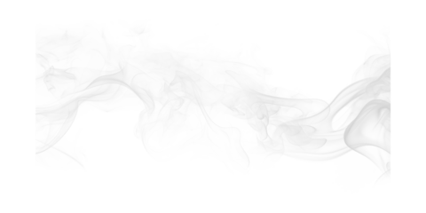 Ethereal white smoke flowing swirling gracefully on a deep black background mysterious vapor texture elegant abstract