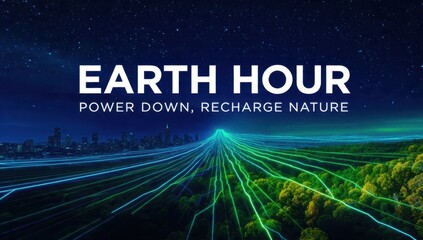 Earth Hour event graphic