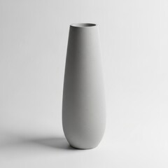 Minimalist gray vase