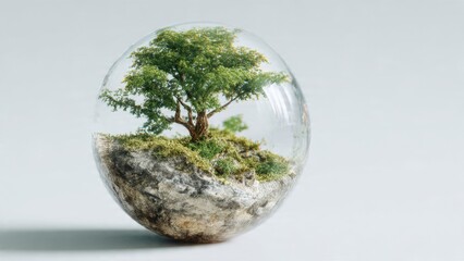 Miniature Tree Terrarium