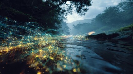 Mystical Network in Nature