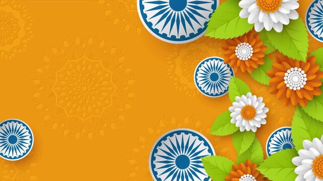 Republic Day Indian Greeting Video