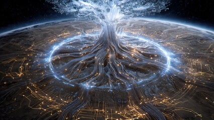 Tree of life with interconnected network