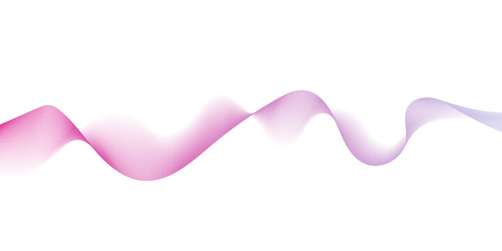 Abstract white wave background featuring a vector design of flowing line and curved patterns. Abstract blend wave lines and technology background. Lines mesh wave abstract stripe design soft blend.