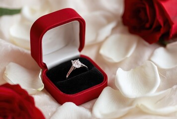 A red box with a white box inside of it