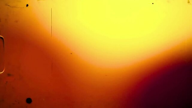 Super 8mm orange and yellow gradient background with dynamic lighting effects