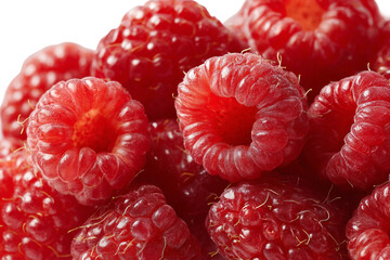 Juicy Raspberry isolated on transparent background