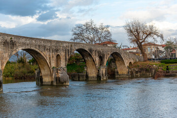 Fototapeta premium The historic bridge of Arta, Epirus, Greece