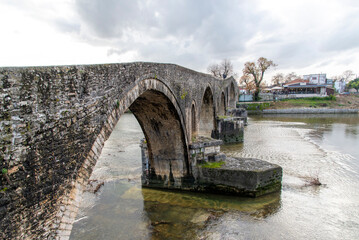 Obraz premium The historic bridge of Arta, Epirus, Greece