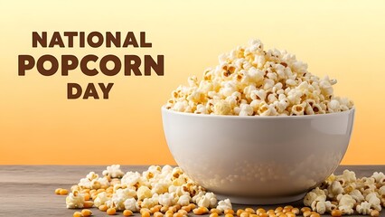 Celebrating national popcorn day