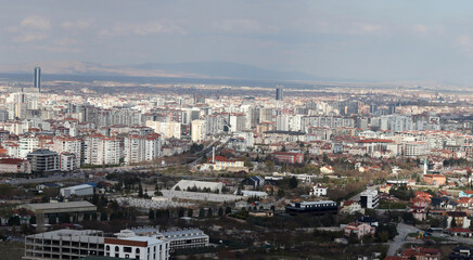Obraz premium A view of the city of Konya, Turkey.