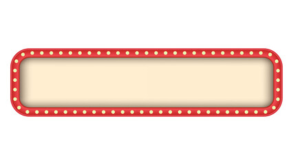 Obraz premium Retro neon billboard