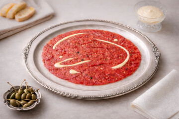 Carpaccio a la Harry's Bar mit Cipriani Sauce