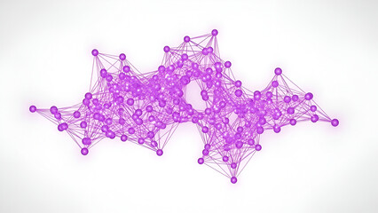 Abstract Network Connection: Data Mesh Visual