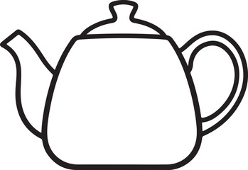 Obraz premium Teapot Kettle Vector Bundle