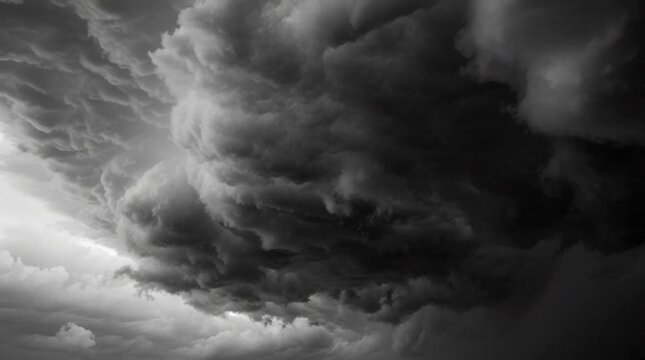 Thundercloud Cinematic Layer dark storm mass and rolling clouds, moody weather overlay for cinematic backgrounds, VFX, and edits.